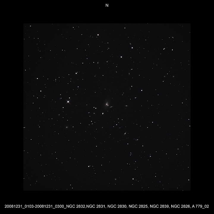 20081231_0103-20081231_0300_NGC 2832,NGC 2831, NGC 2830, A 779_02.JPG -  Lyn Newton d 309,5 / af 1623 & Coma Corrector CANON-EOS5D (AFC-Filter) 1000 ASA no add. filter 10 light-frames 360s, auto dark, 5 flat, 10 bias Guidemaster, DSS, Canon-RAW-Image, Adobe-PS-CS3  